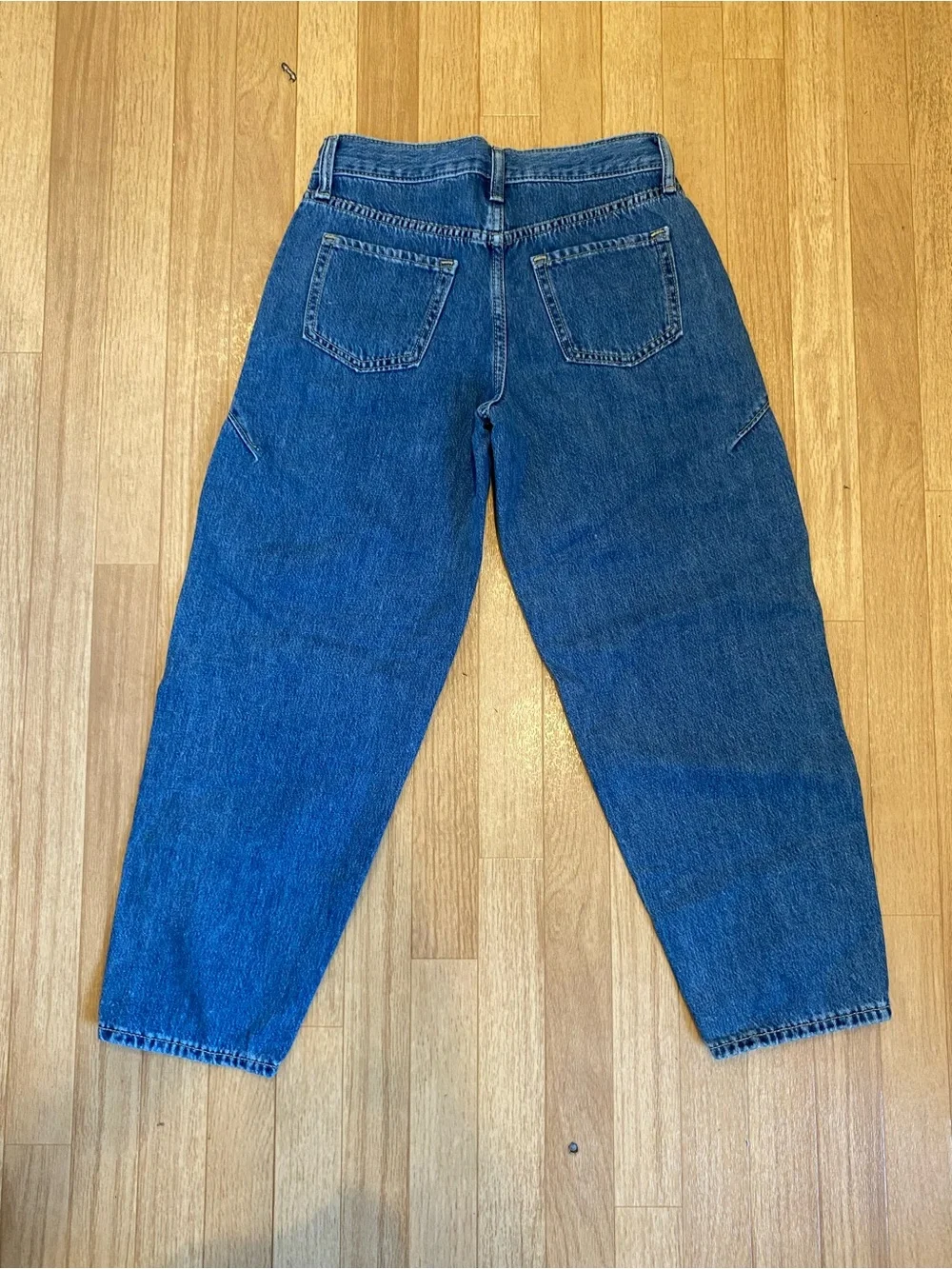 Boys High-Rise Barrel Leg Denim Jeans Size 12